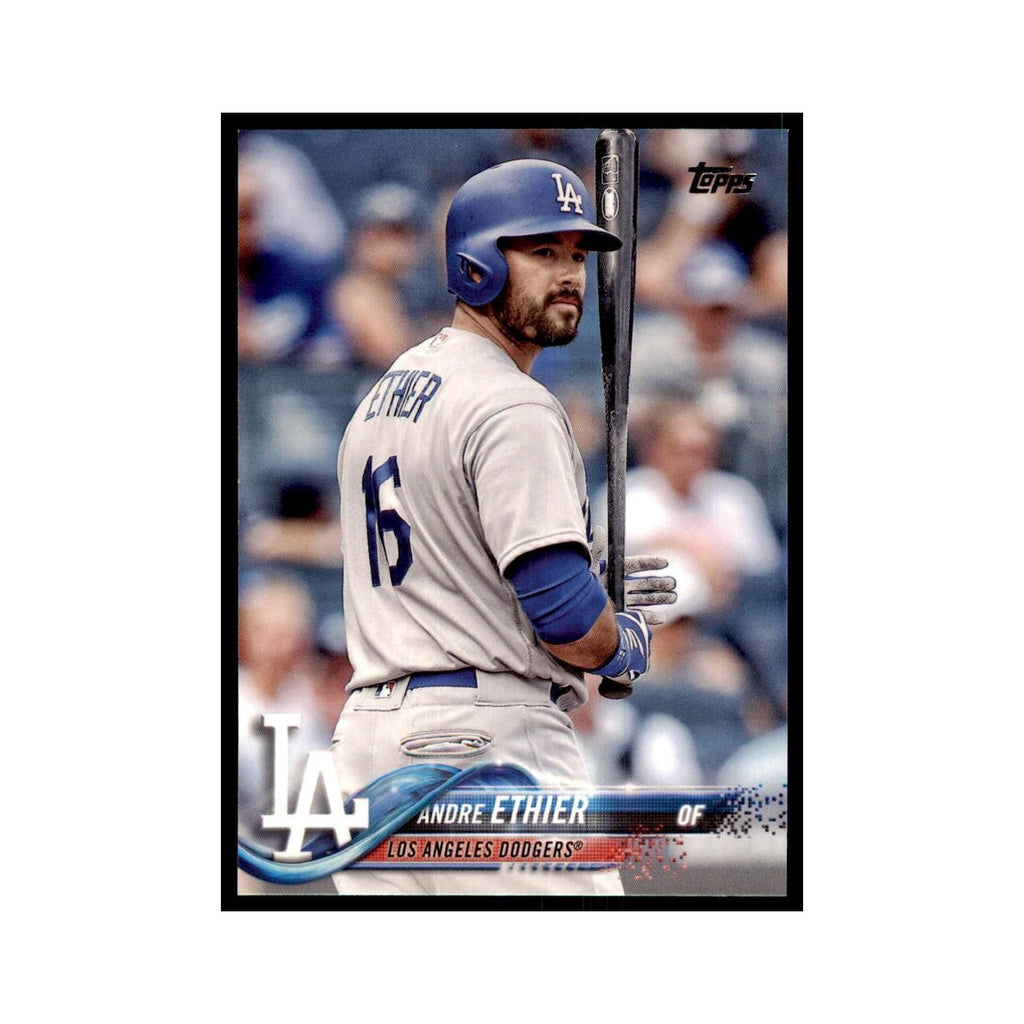 Andre Ethier 2018 Topps #655 Los Angeles Dodgers Baseball Card NM