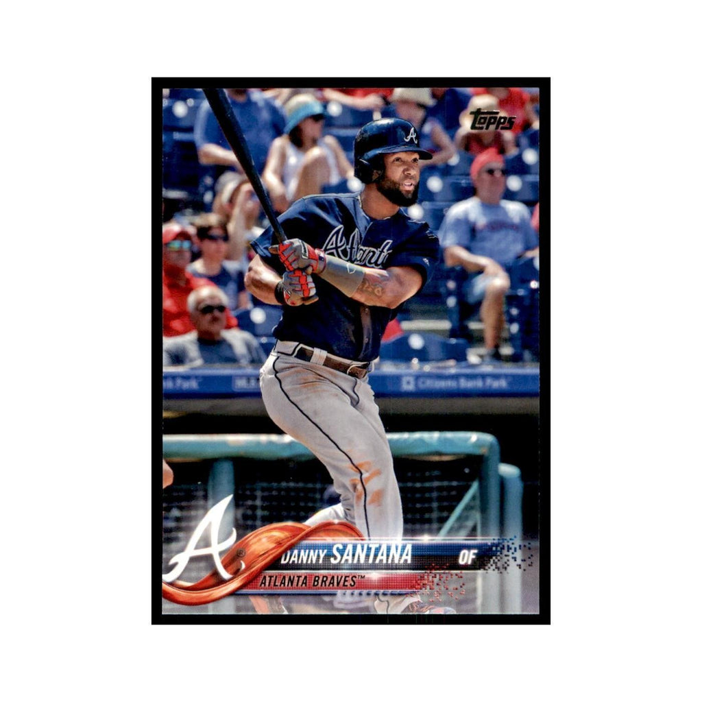 Danny Santana 2018 Topps #441 Atlanta Braves Baseball Card NM