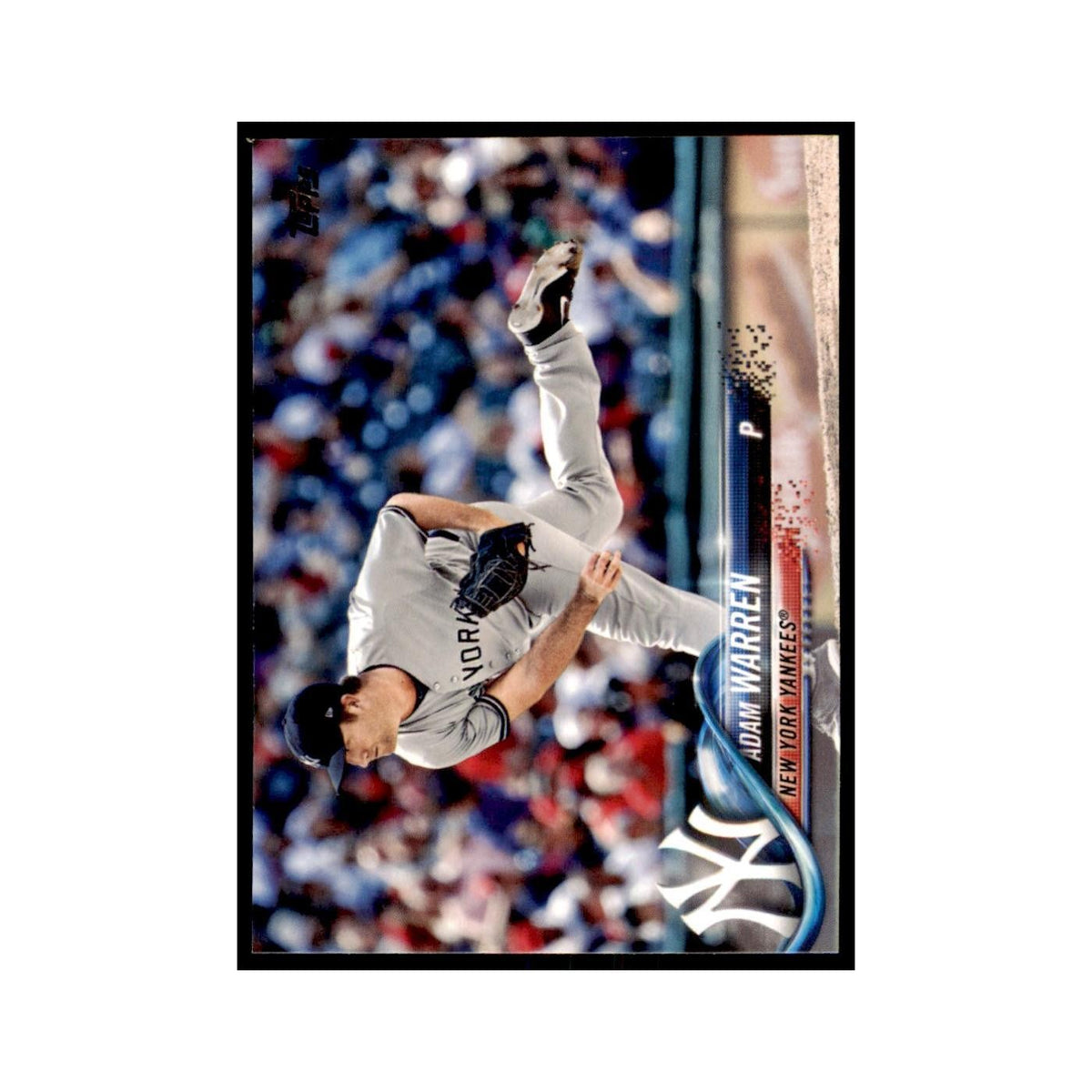Adam Warren 2018 Topps #402 New York Yankees Baseball Card NM