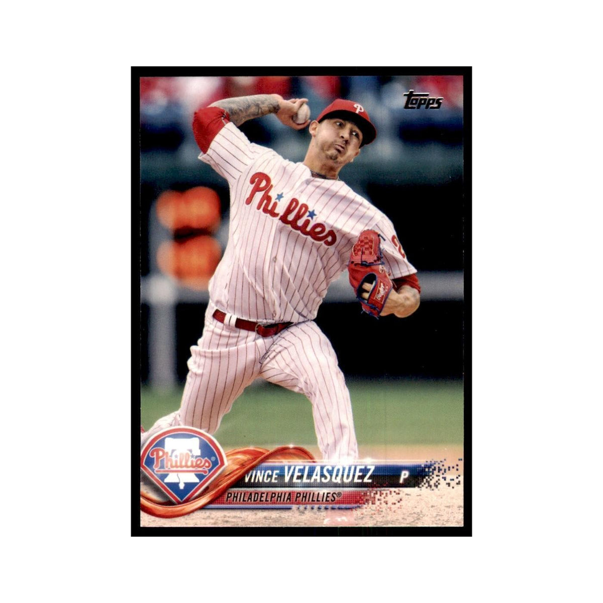 Vince Velasquez 2018 Topps #628 Philadelphia Phillies Baseball Card NM