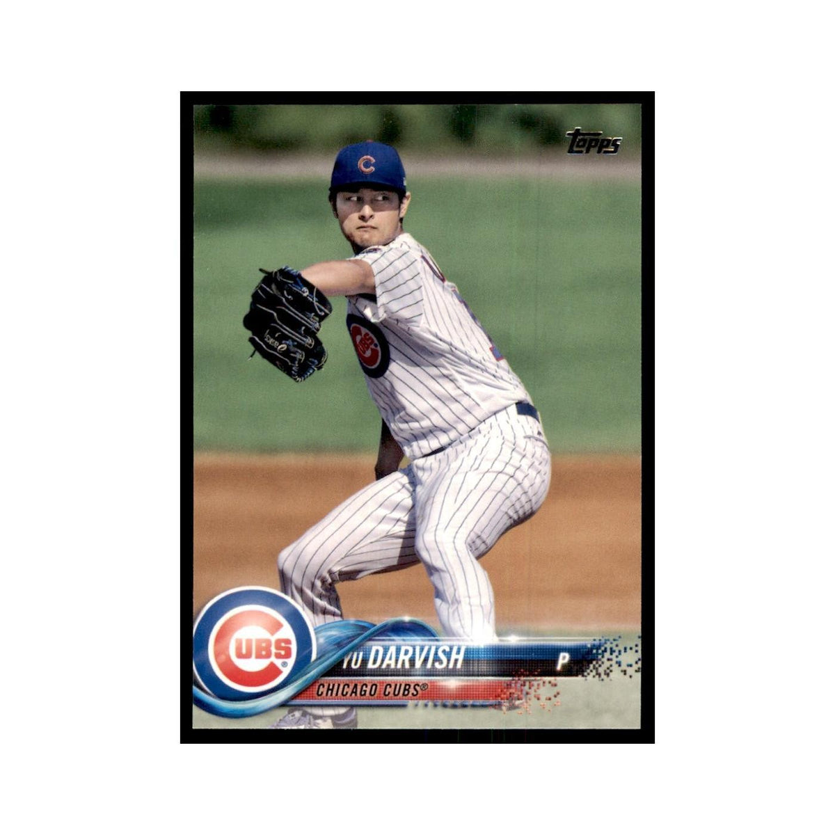 Yu Darvish 2018 Topps #436 Chicago Cubs Baseball Card NM