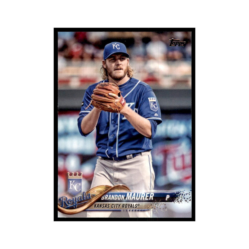 Brandon Maurer 2018 Topps #626 Kansas City Royals Baseball Card NM