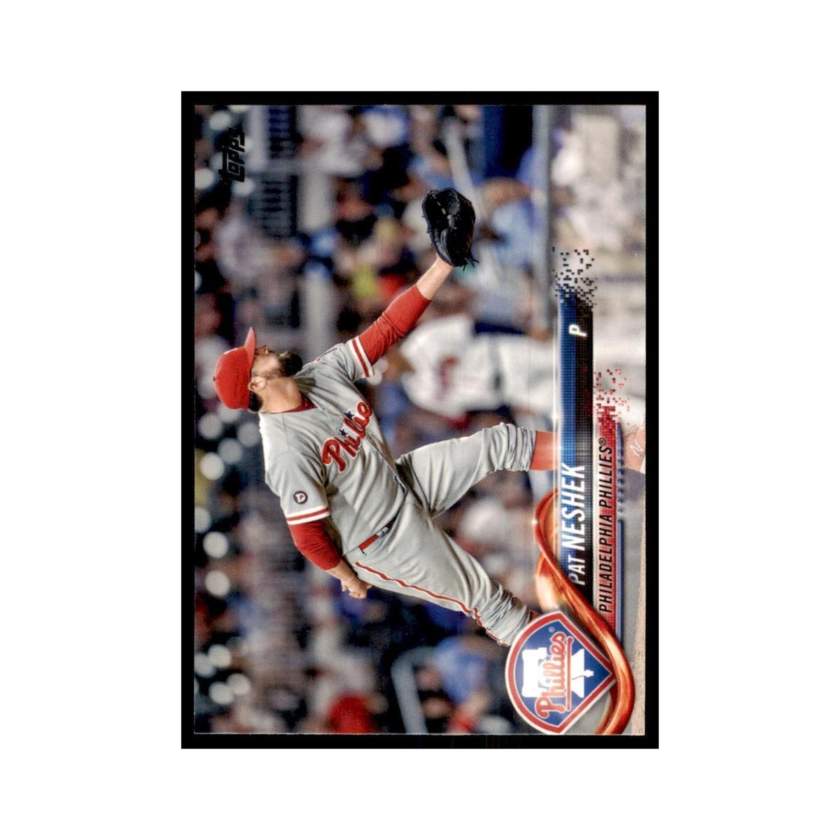 Pat Neshek 2018 Topps #407 Philadelphia Phillies Baseball Card NM