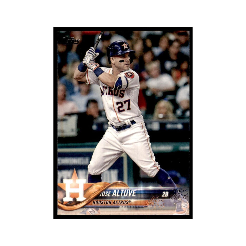 Jose Altuve 2018 Topps #400 Houston Astros Baseball Card NM