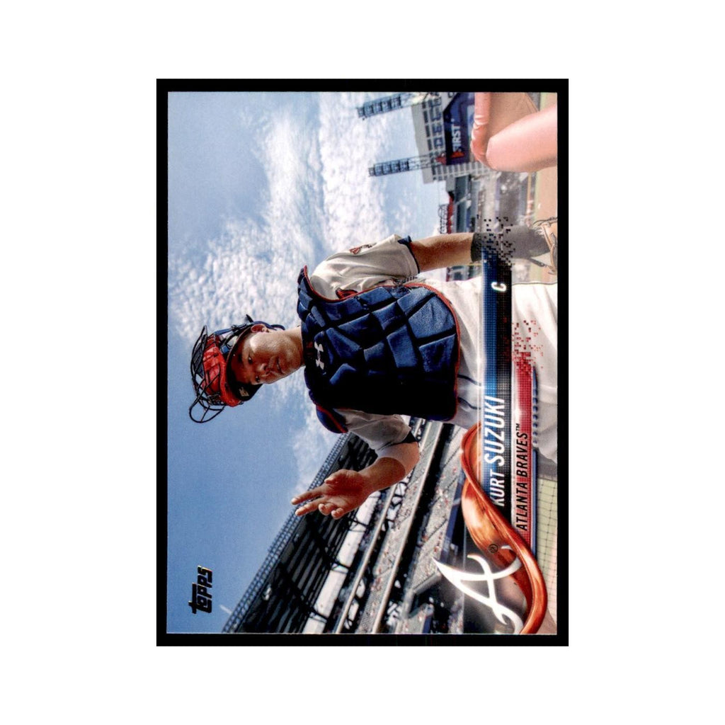 Kurt Suzuki 2018 Topps #608 Atlanta Braves Baseball Card NM