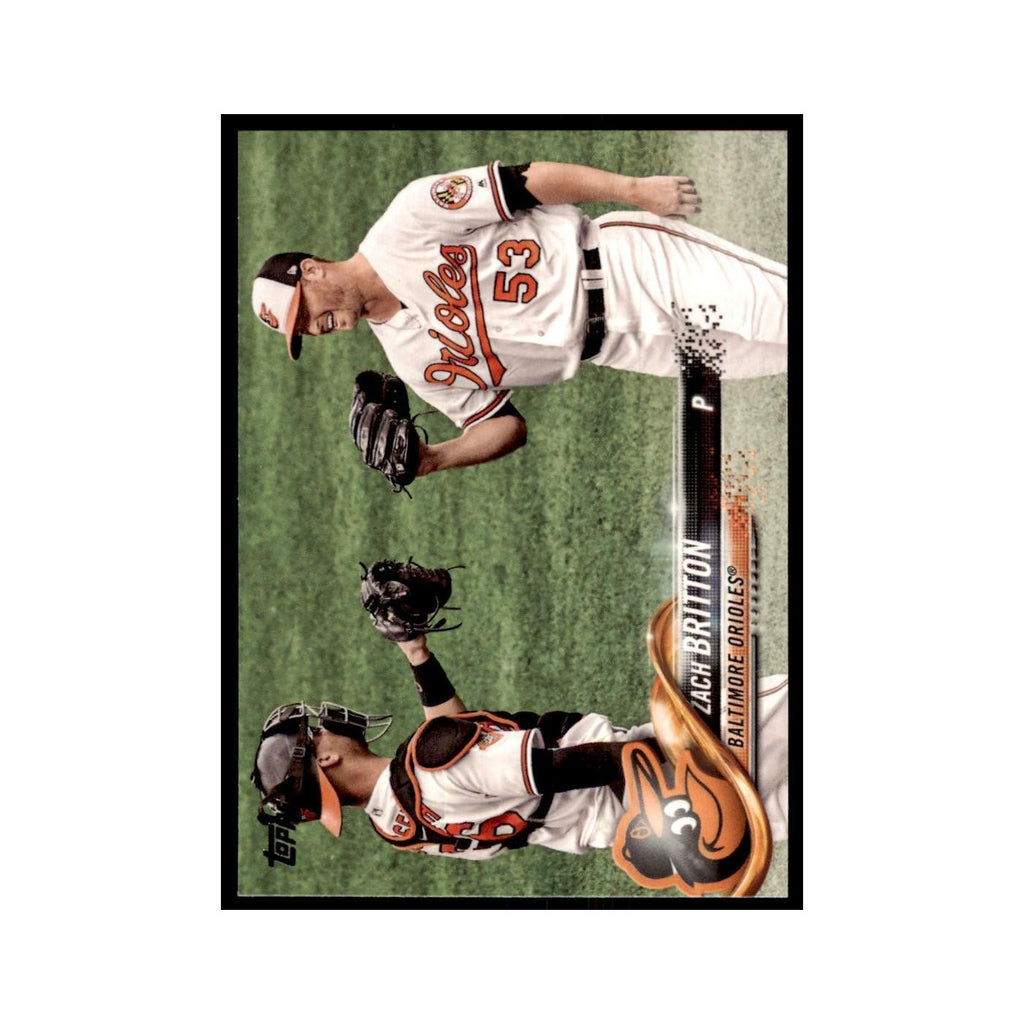 Zach Britton 2018 Topps #603 Baltimore Orioles Baseball Card NM