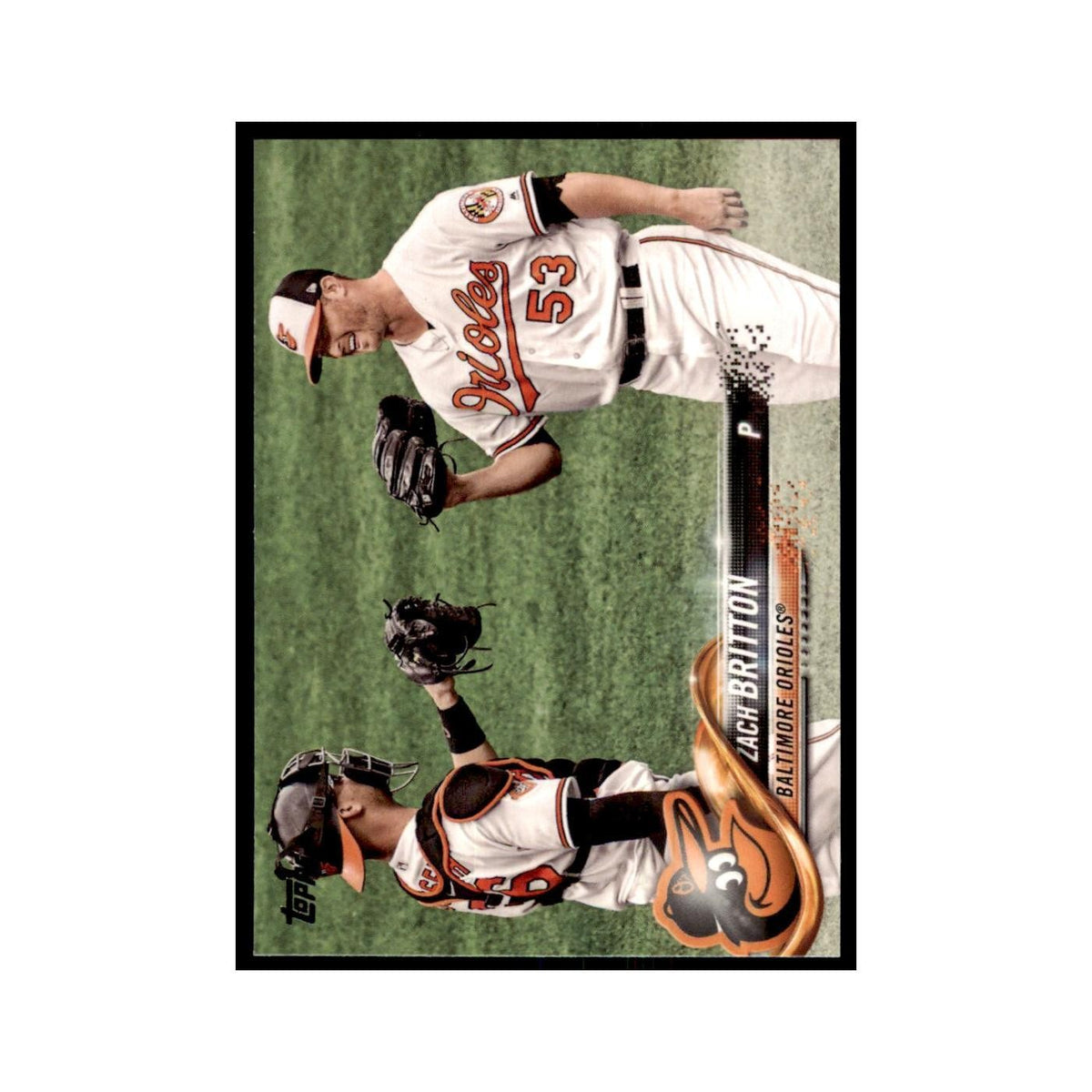 Zach Britton 2018 Topps #603 Baltimore Orioles Baseball Card NM