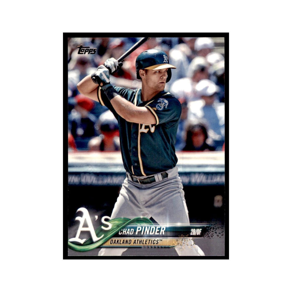 Chad Pinder 2018 Topps #394 Oakland Athletics Baseball Card NM