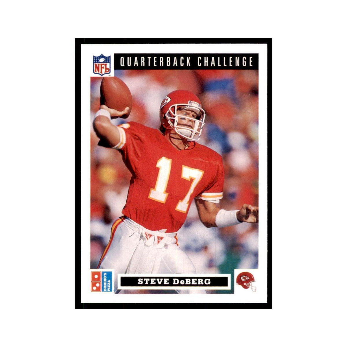 Steve DeBerg 1991 Upper Deck Domino's #22 Football Cards Football Card NM
