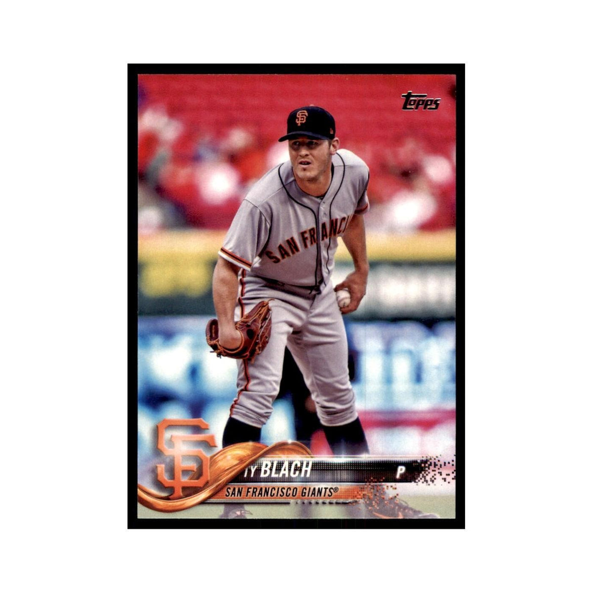 Ty Blach 2018 Topps #165 San Francisco Giants Baseball Card NM