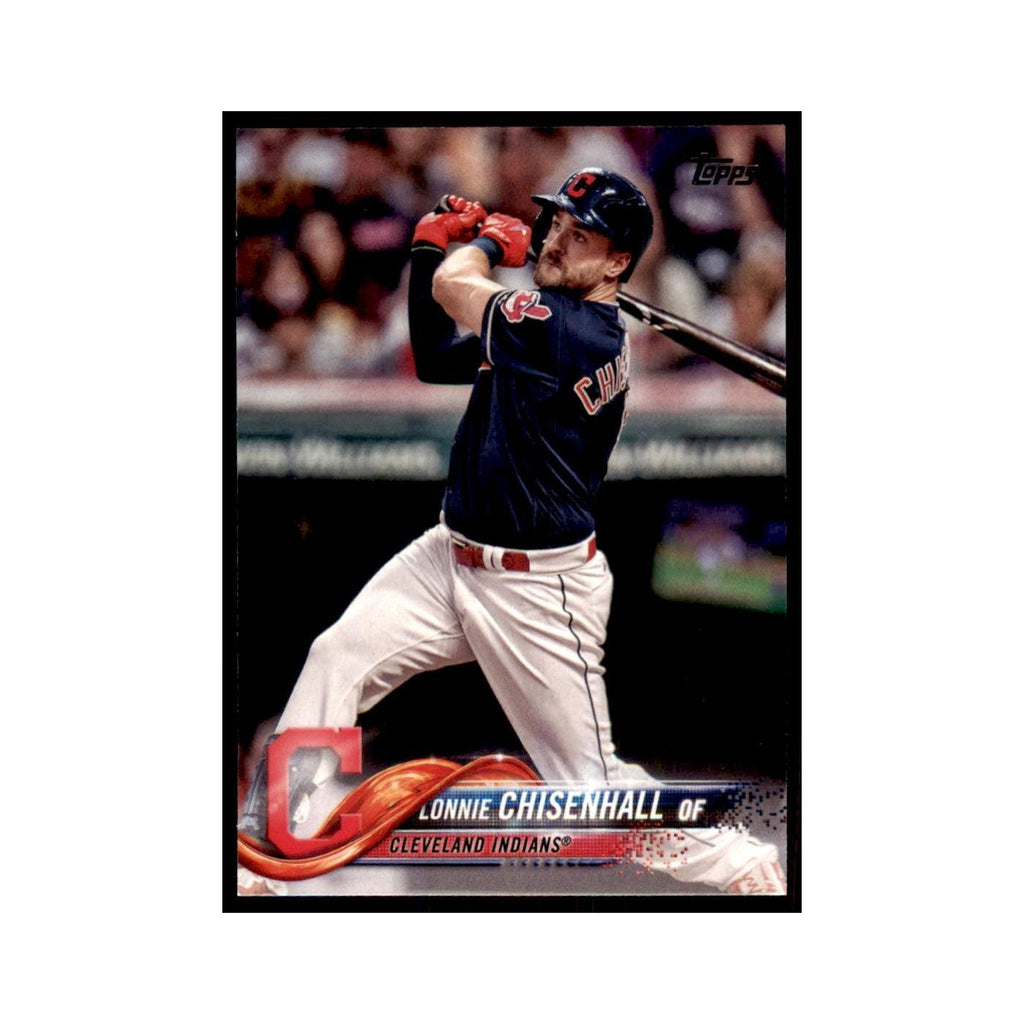 Lonnie Chisenhall 2018 Topps #194 Cleveland Indians Baseball Card NM
