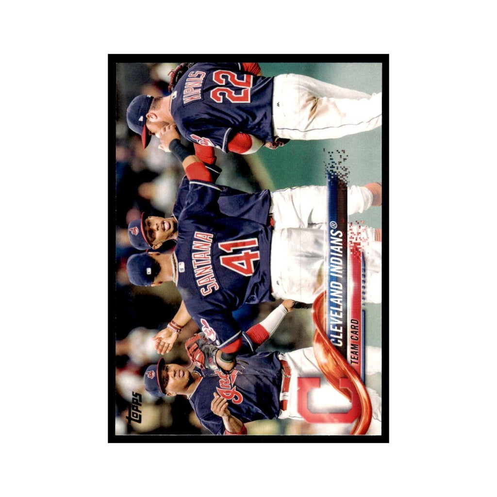 Cleveland Indians 2018 Topps #239 Cleveland Indians Baseball Card NM