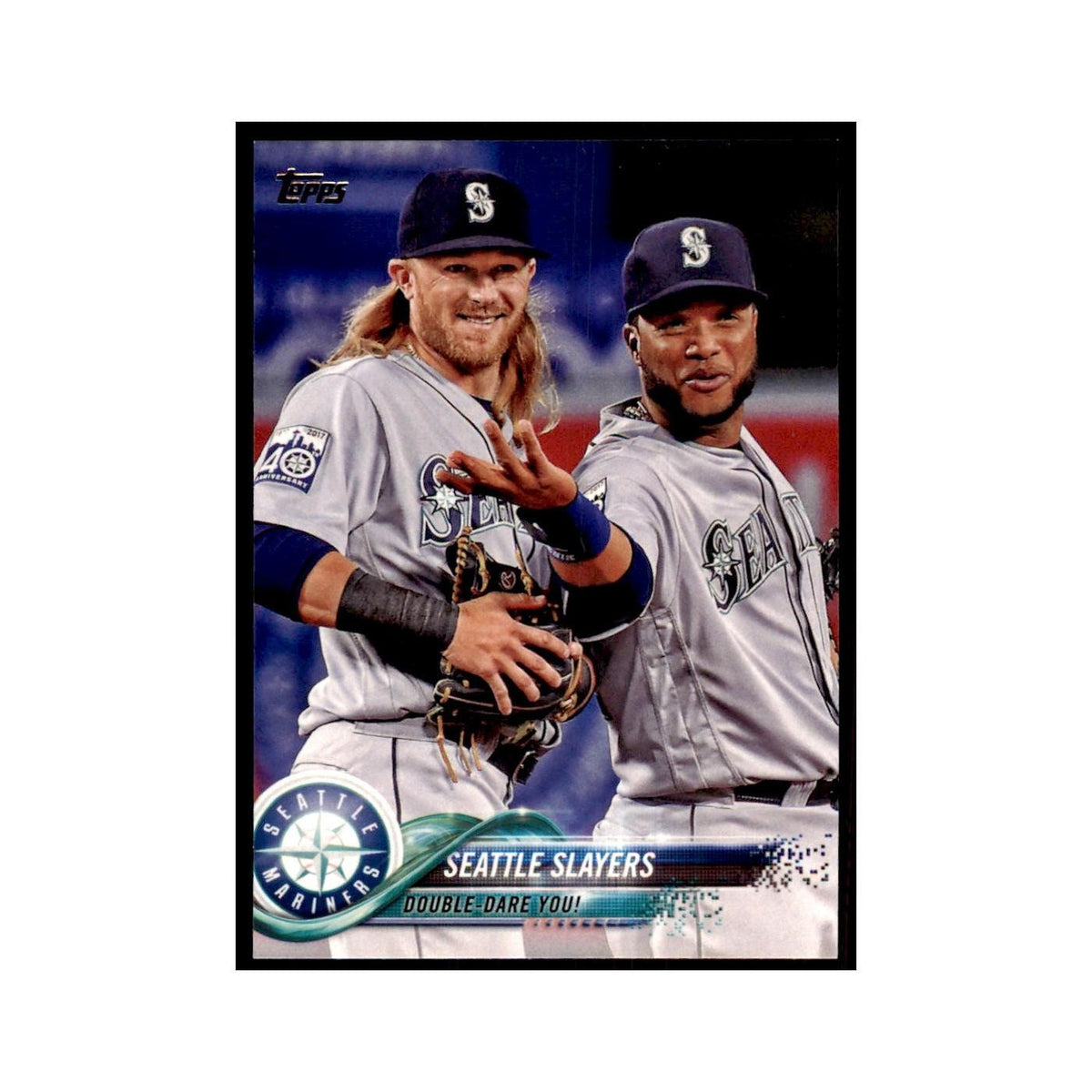 Seattle Slayers 2018 Topps #205 Seattle Mariners Baseball Card NM