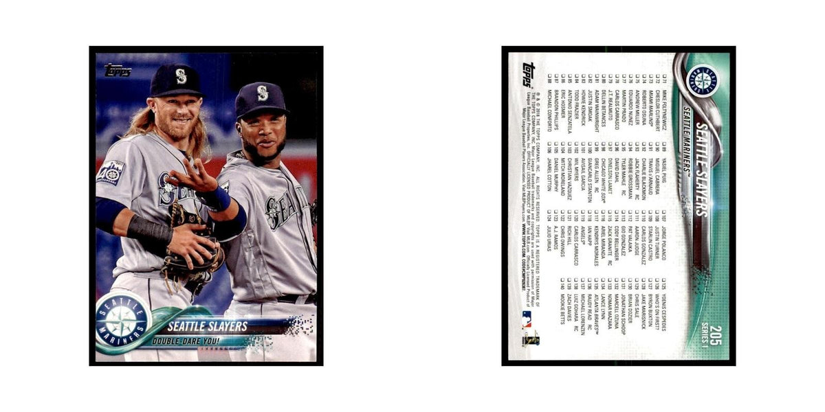 Seattle Slayers 2018 Topps #205 Seattle Mariners Baseball Card NM