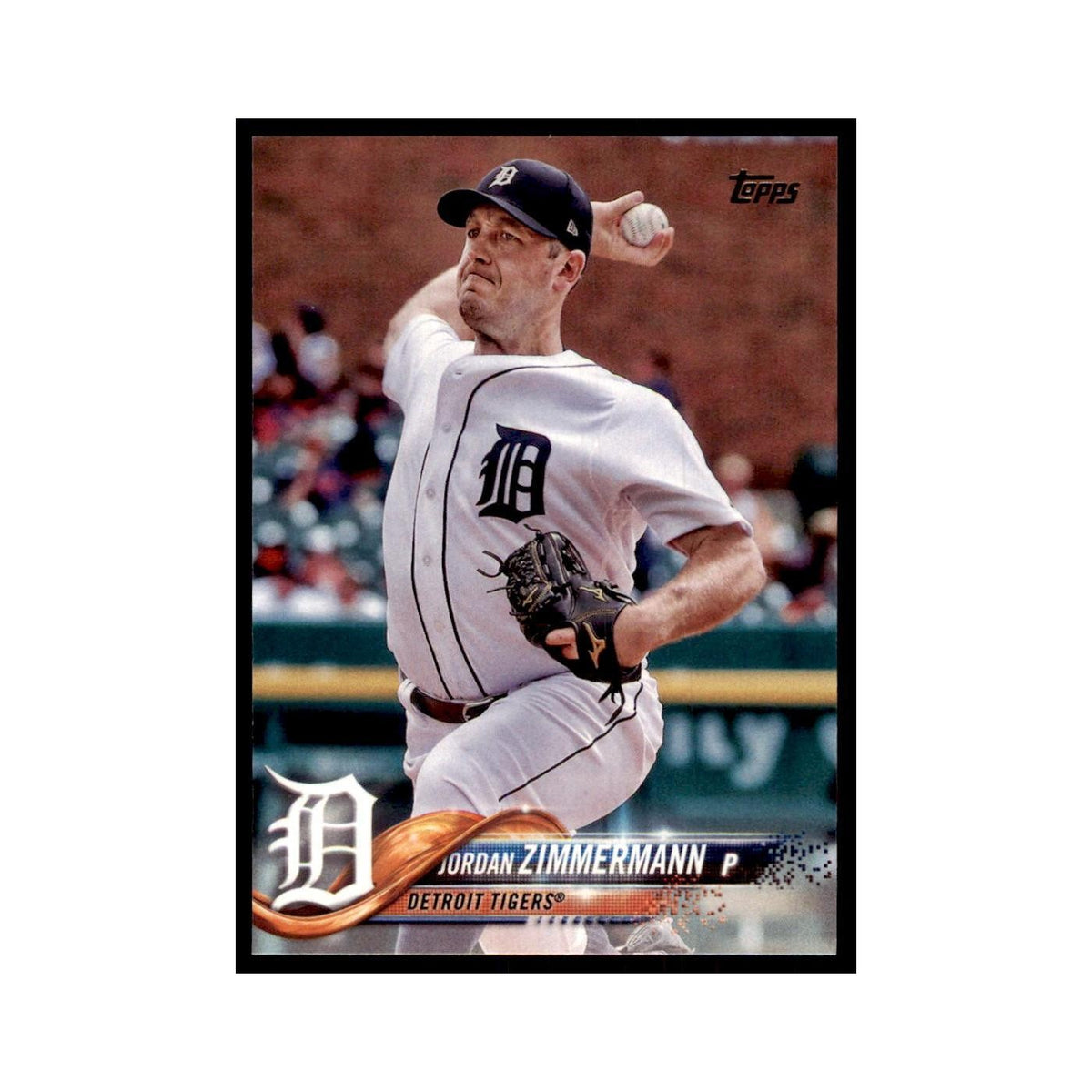 Jordan Zimmermann 2018 Topps #279 Detroit Tigers Baseball Card NM