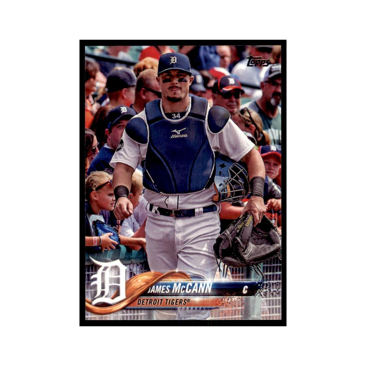 James McCann 2018 Topps #243 Detroit Tigers Baseball Card NM