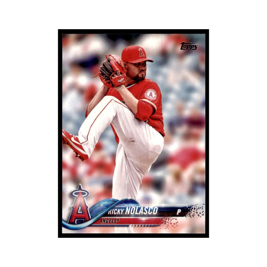 Ricky Nolasco 2018 Topps #168 Los Angeles Angels Baseball Card NM