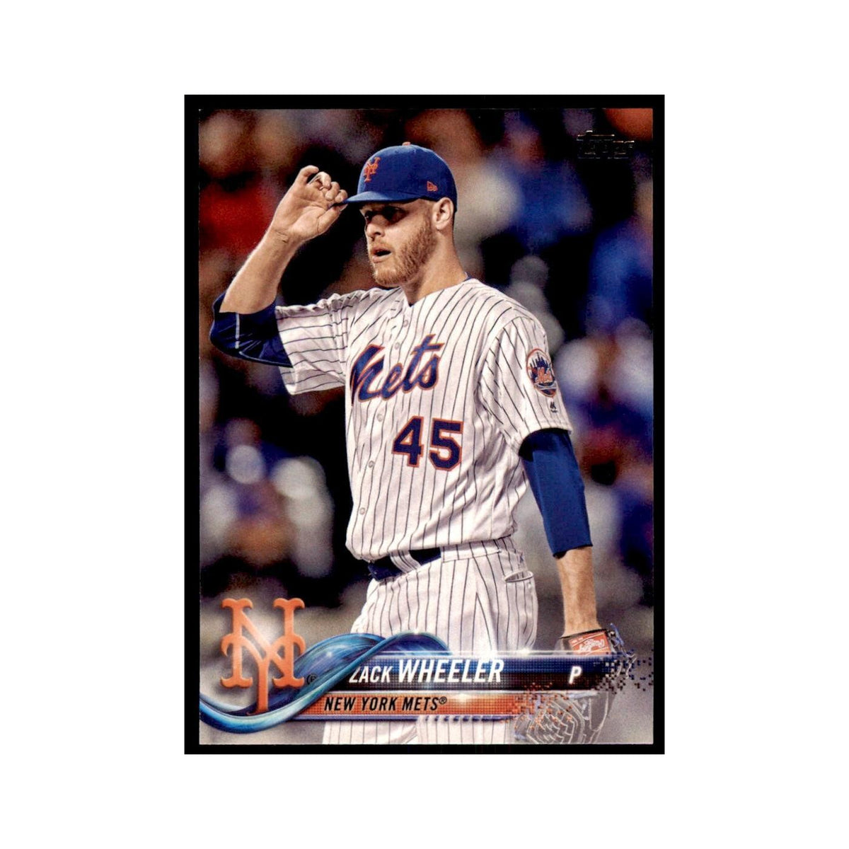 Zack Wheeler 2018 Topps #228 New York Mets Baseball Card NM