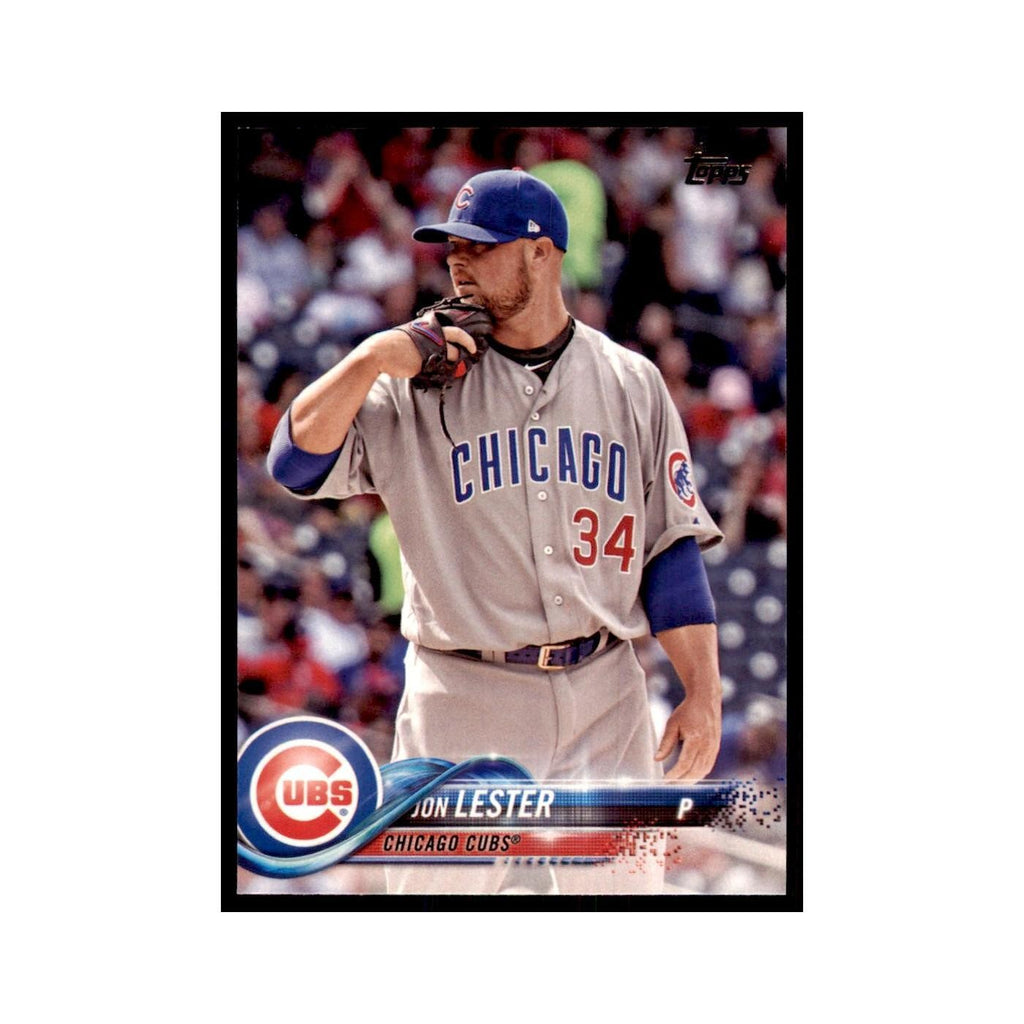 Jon Lester 2018 Topps #266 Chicago Cubs Baseball Card NM