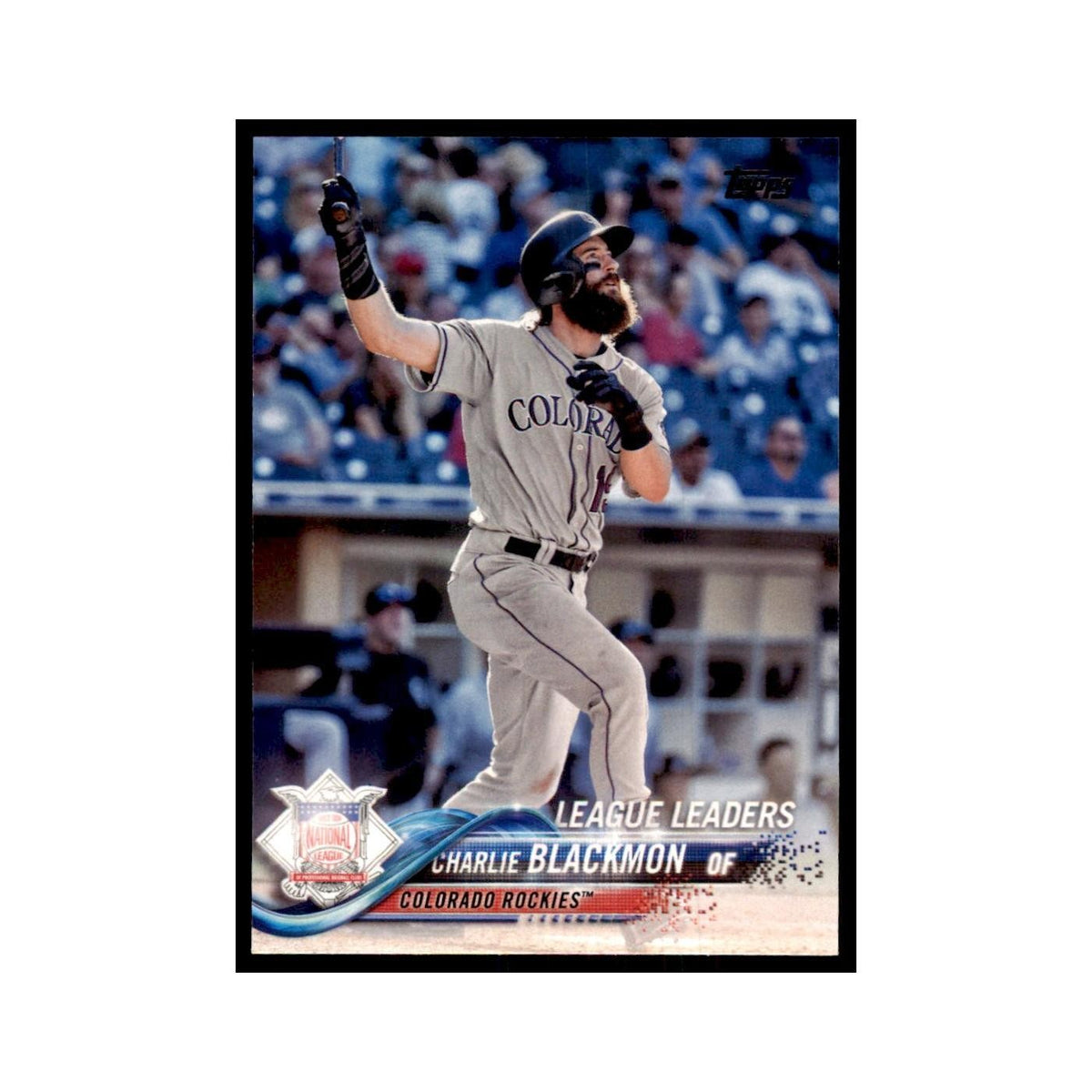 Charlie Blackmon 2018 Topps #273 Colorado Rockies Baseball Card NM