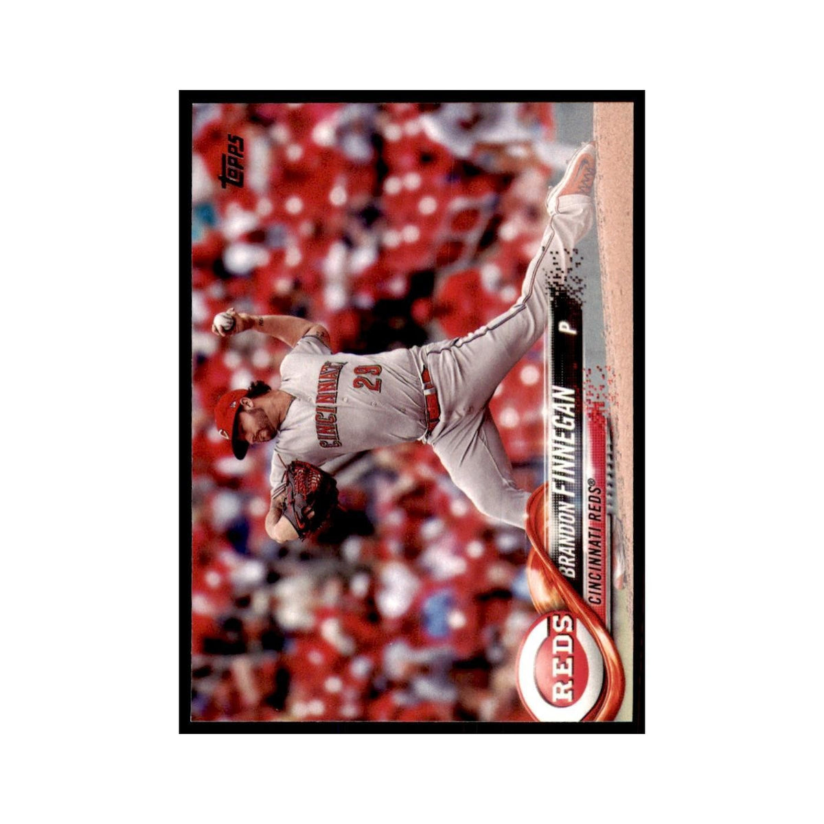 Brandon Finnegan 2018 Topps #301 Cincinnati Reds Baseball Card NM