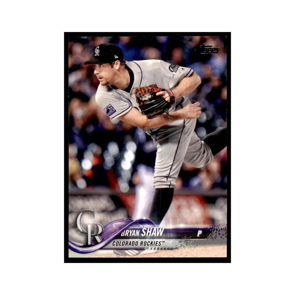 Bryan Shaw 2018 Topps #363 Colorado Rockies Baseball Card NM