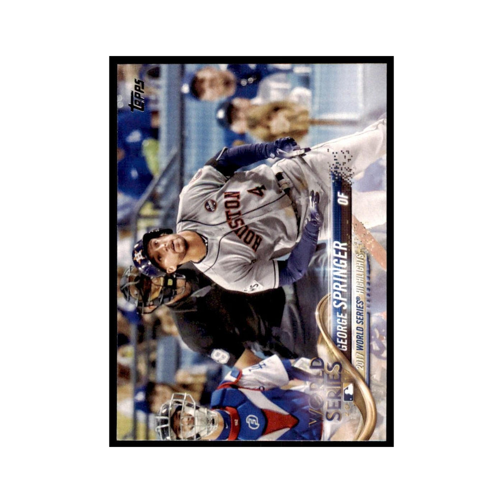 George Springer 2018 Topps #154 Houston Astros Baseball Card NM