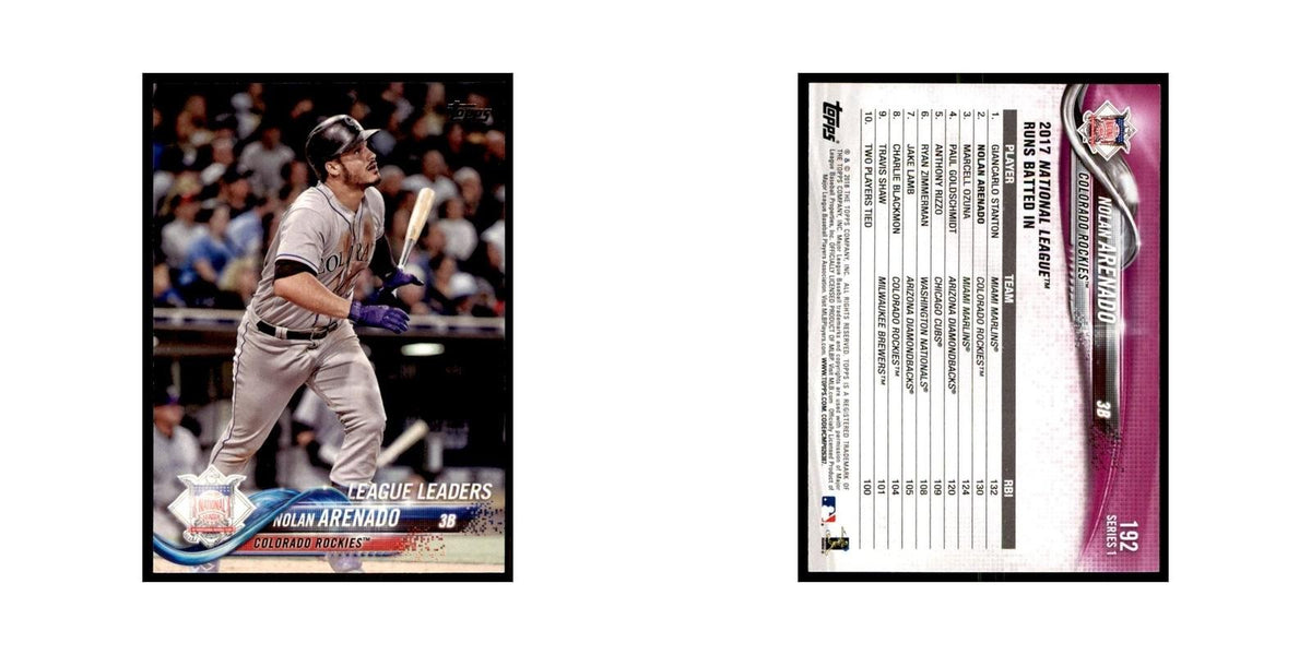 Nolan Arenado 2018 Topps #192 Colorado Rockies Baseball Card NM