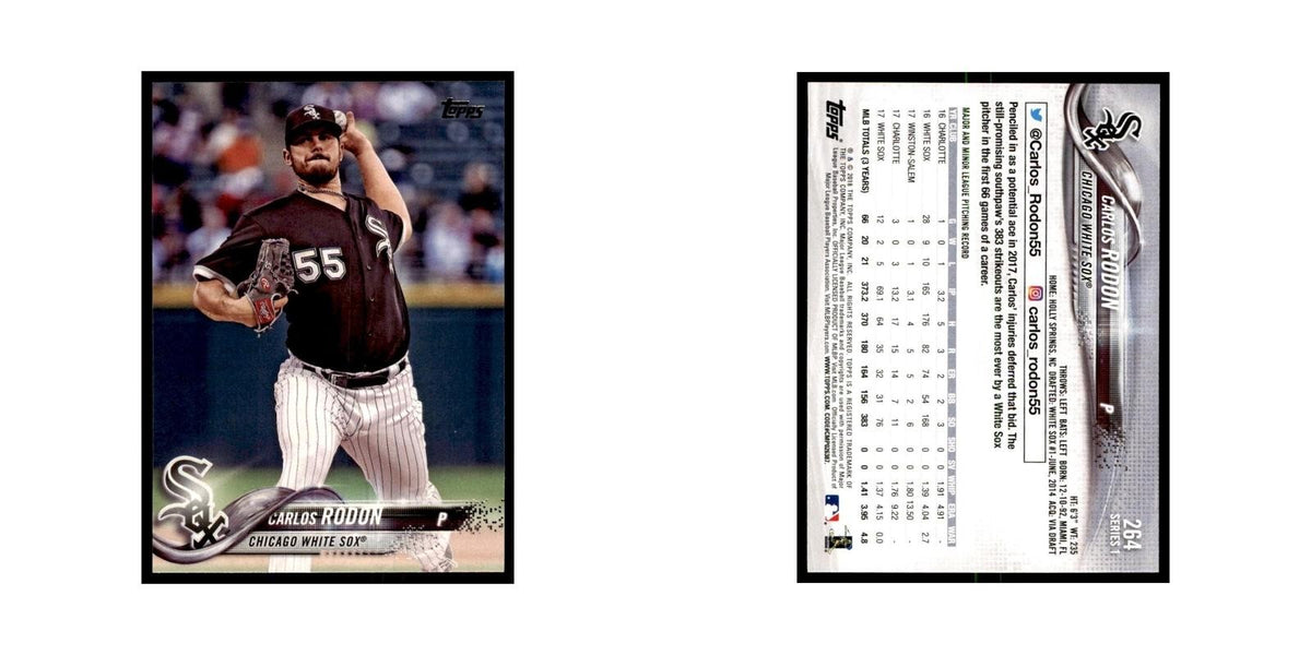 Carlos Rodon 2018 Topps #264 Chicago White Sox Baseball Card NM