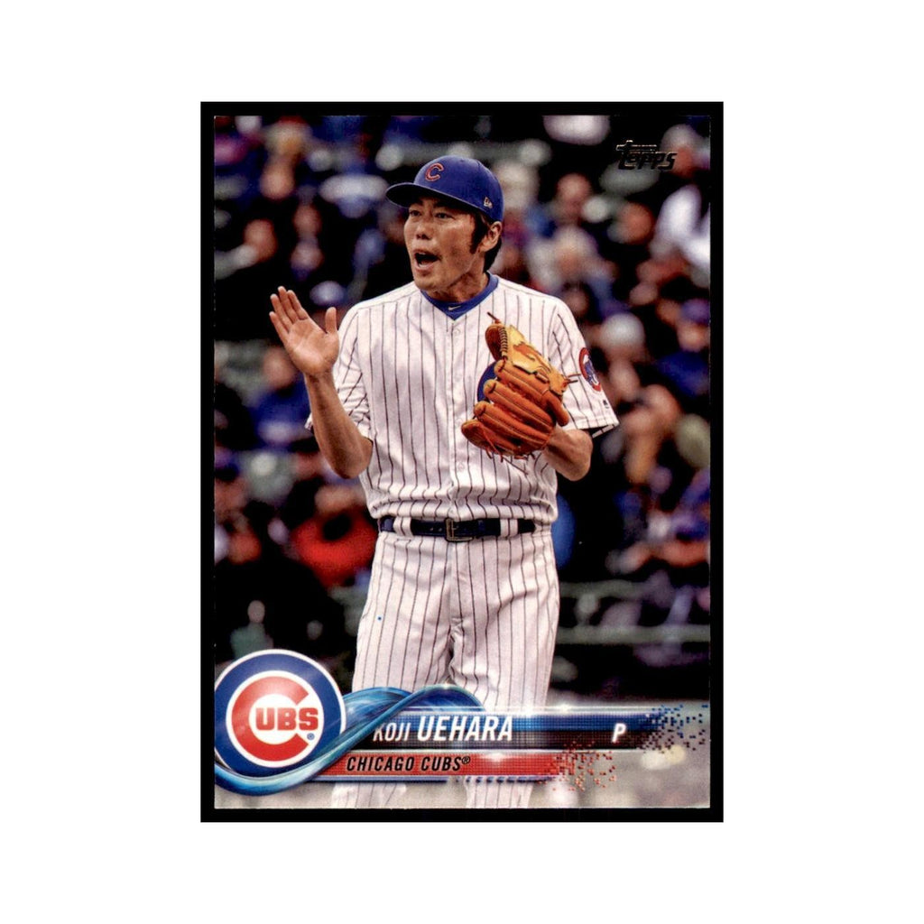 Koji Uehara 2018 Topps #283 Chicago Cubs Baseball Card NM