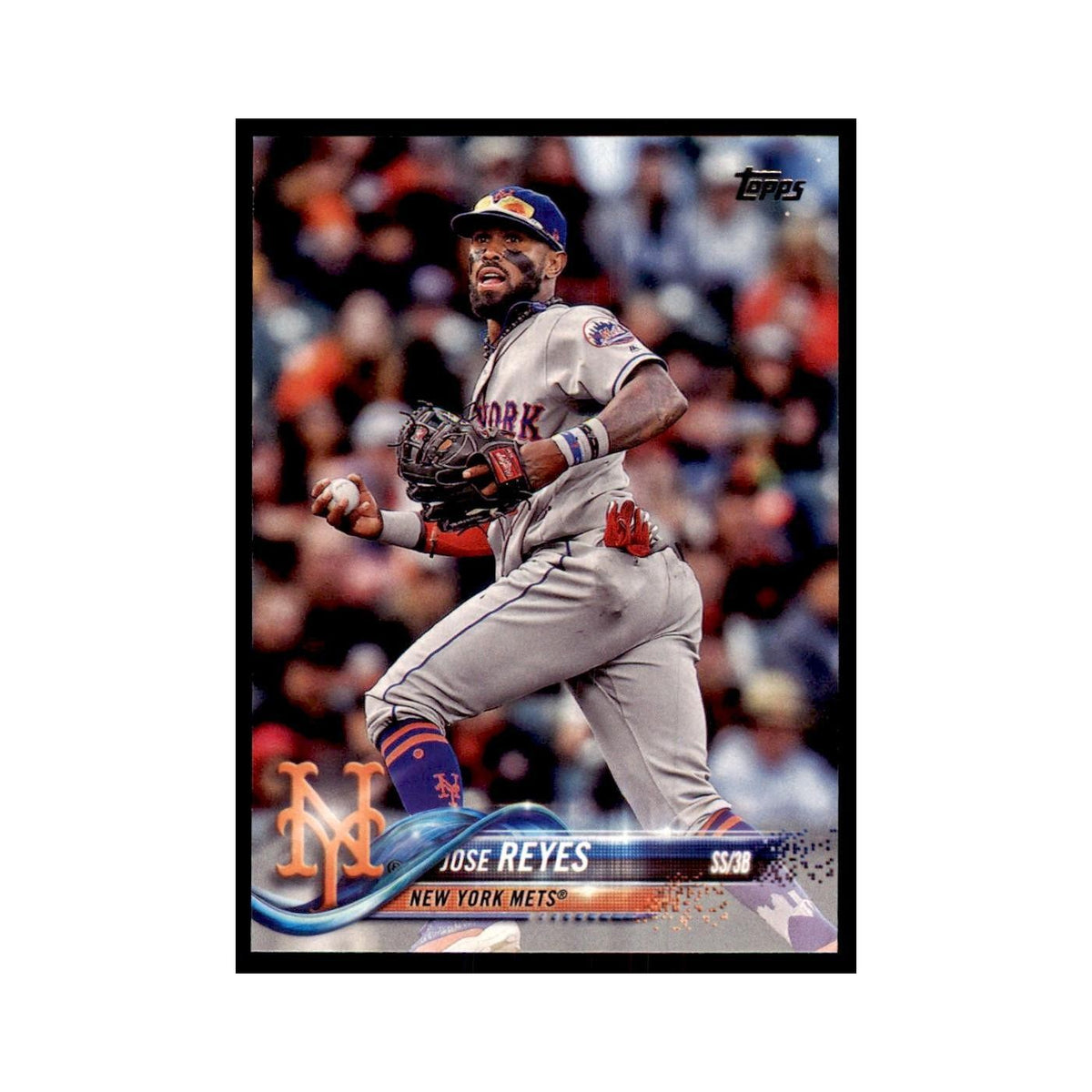 Jose Reyes 2018 Topps #345 New York Mets Baseball Card NM