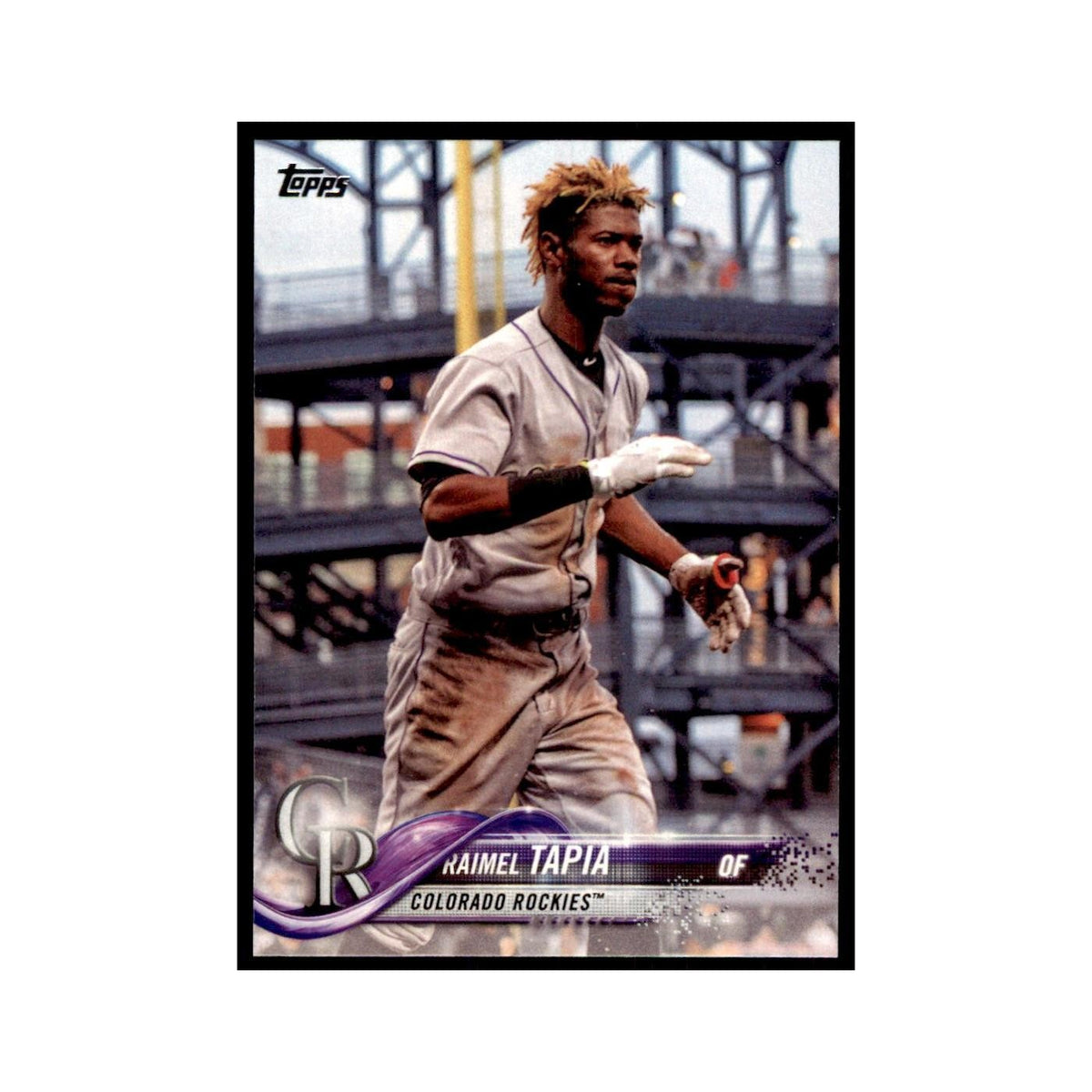 Raimel Tapia 2018 Topps #313 Colorado Rockies Baseball Card NM