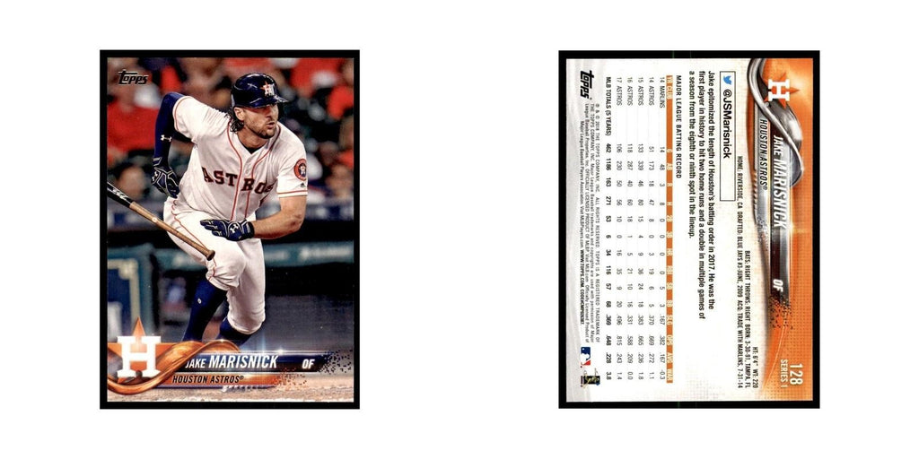 Jake Marisnick 2018 Topps #128 Houston Astros Baseball Card NM