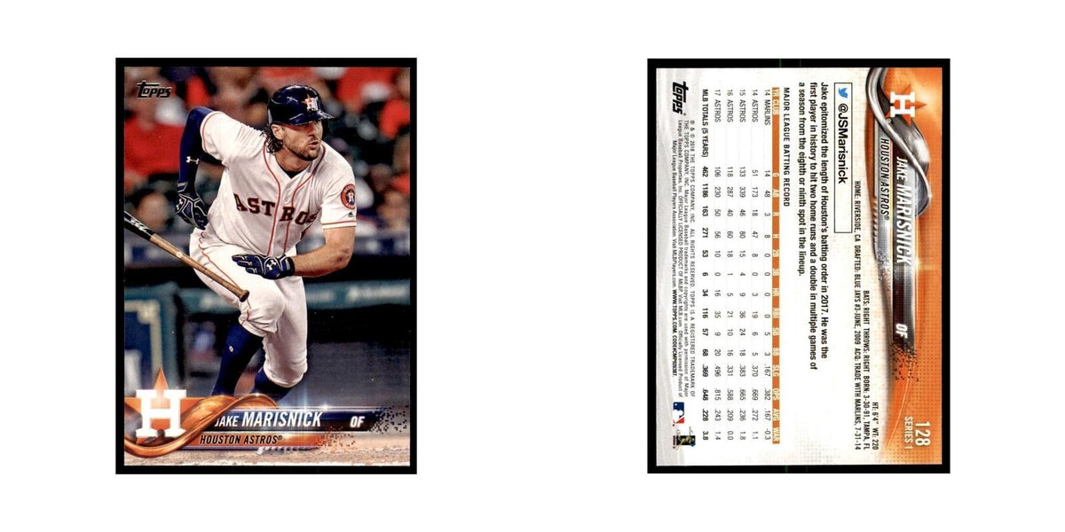 Jake Marisnick 2018 Topps #128 Houston Astros Baseball Card NM