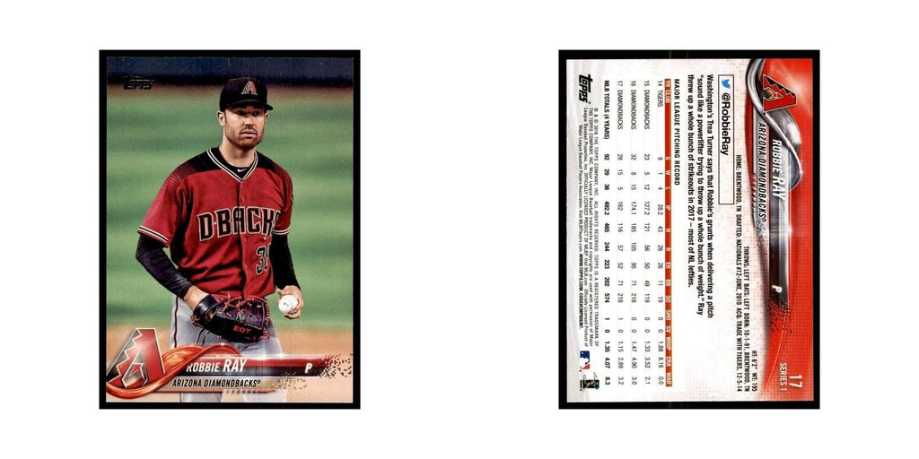 Robbie Ray 2018 Topps #17 NM
