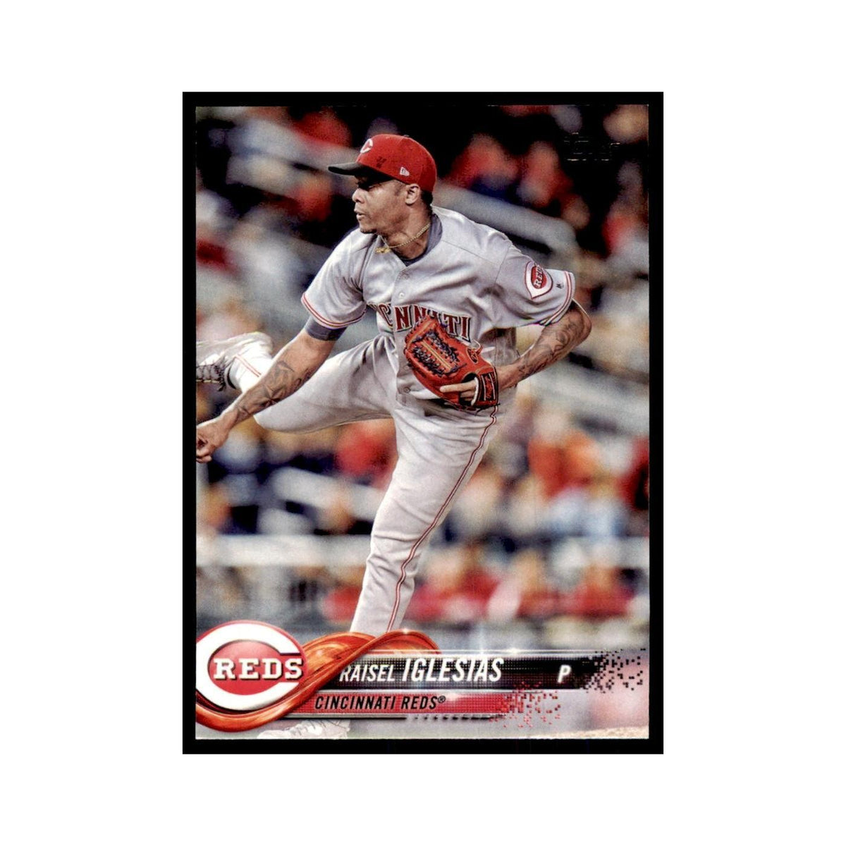 Raisel Iglesias 2018 Topps #55 Cincinnati Reds Baseball Card NM