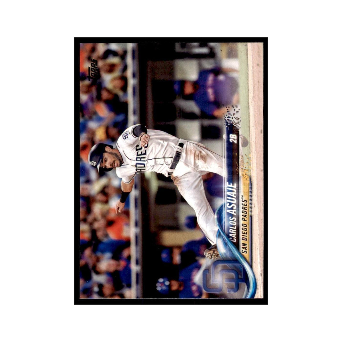 Carlos Asuaje 2018 Topps #312 San Diego Padres Baseball Card NM