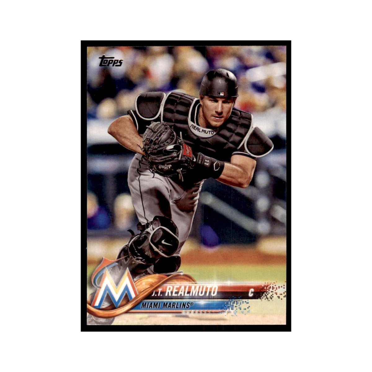 J.T. Realmuto 2018 Topps #79 Miami Marlins Baseball Card NM