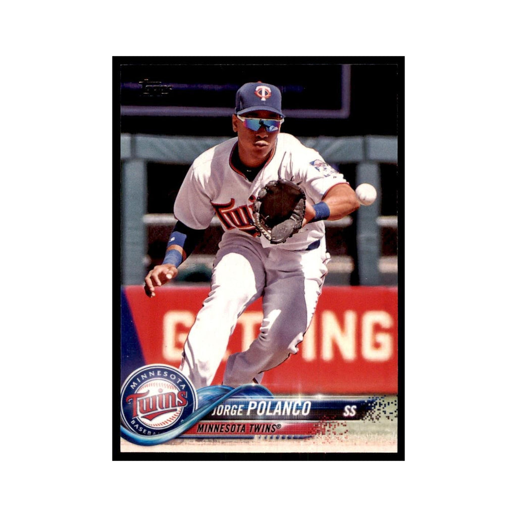 Jorge Polanco 2018 Topps #107 Minnesota Twins Baseball Card NM