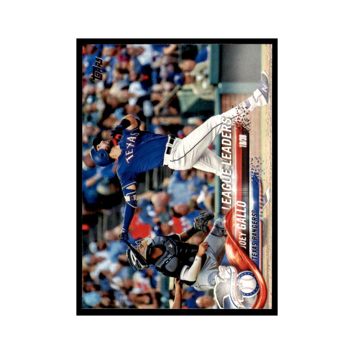 Joey Gallo 2018 Topps #12 Texas Rangers Baseball Card NM