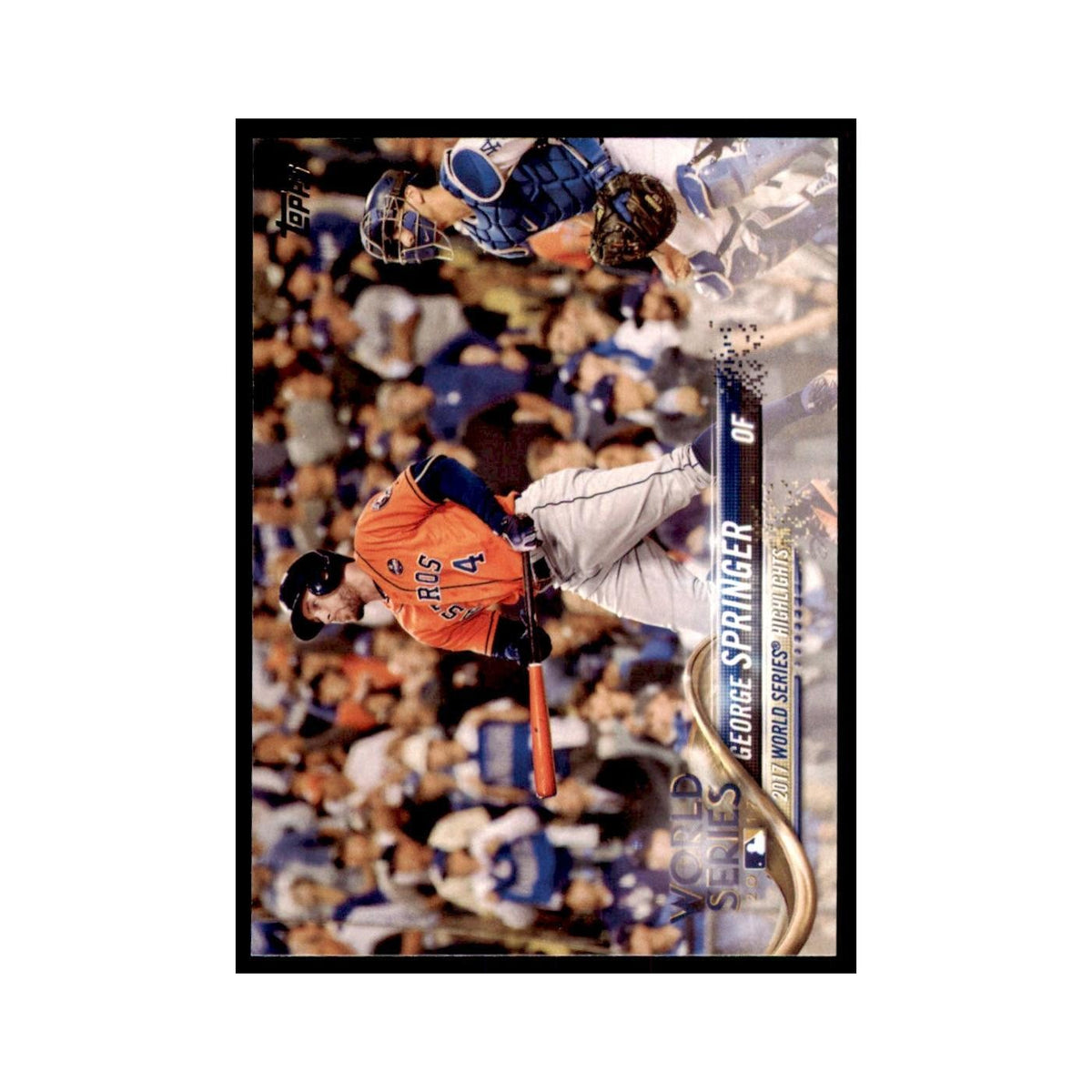 George Springer 2018 Topps #329 Houston Astros Baseball Card NM