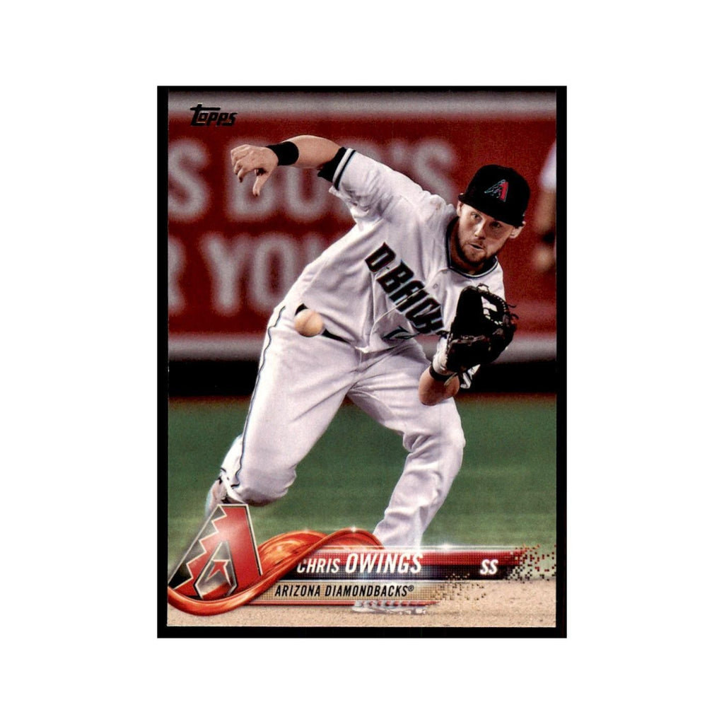 Chris Owings 2018 Topps #122 Arizona Diamondbacks Baseball Card NM