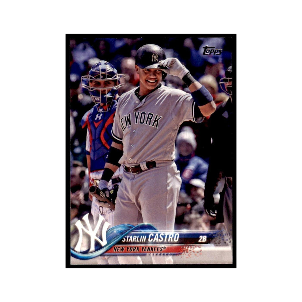 Starlin Castro 2018 Topps #109 New York Yankees Baseball Card NM