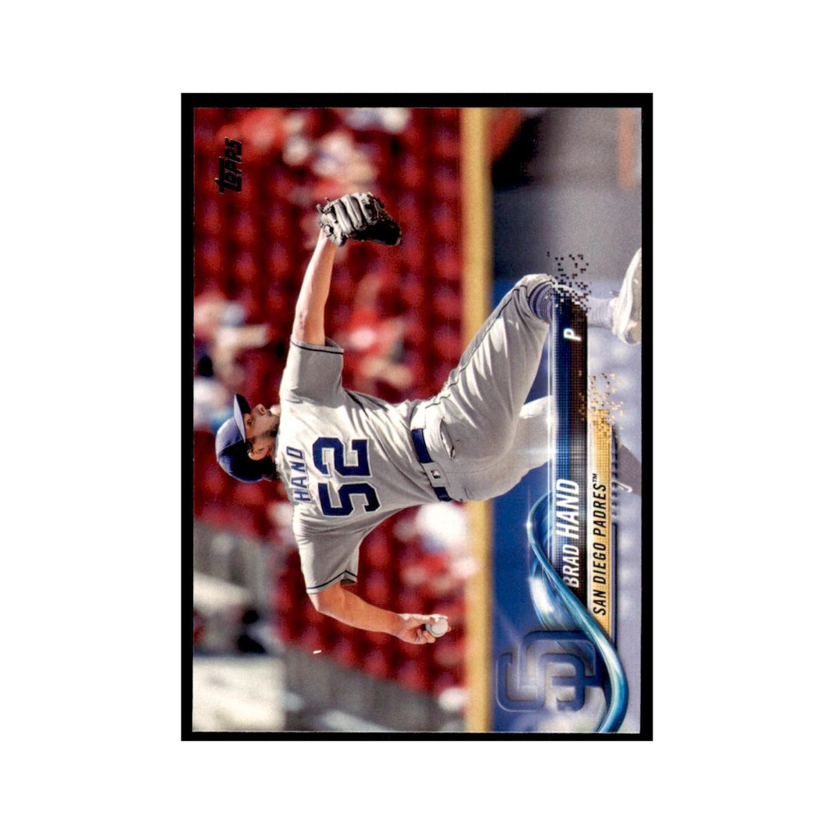 Brad Hand 2018 Topps #52 San Diego Padres Baseball Card NM
