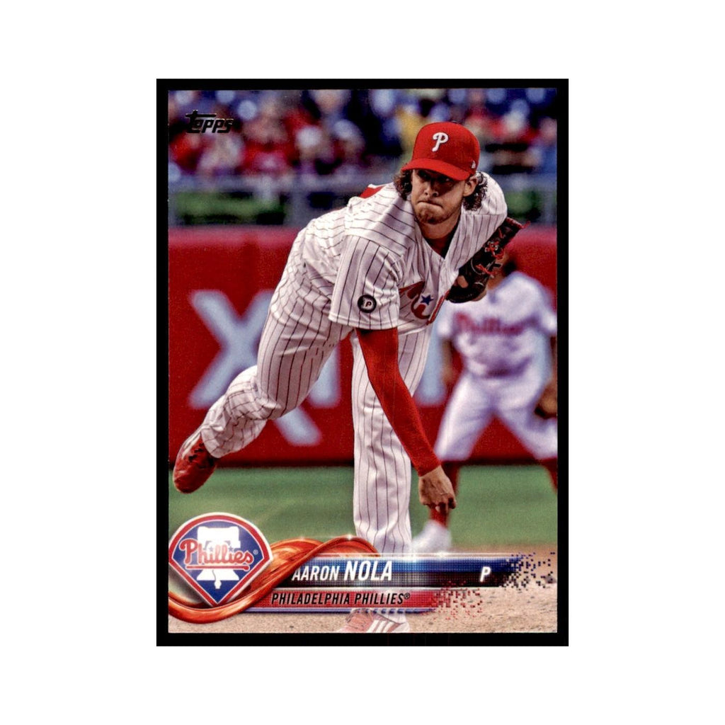 Aaron Nola 2018 Topps #11 Philadelphia Phillies Baseball Card NM