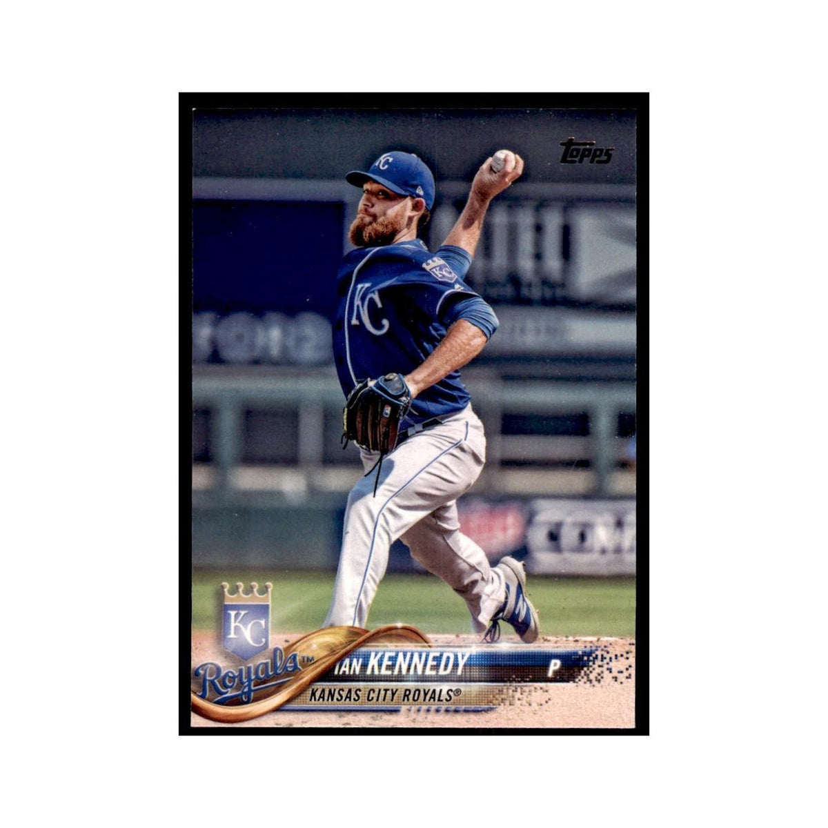 Ian Kennedy 2018 Topps #66 Kansas City Royals Baseball Card NM