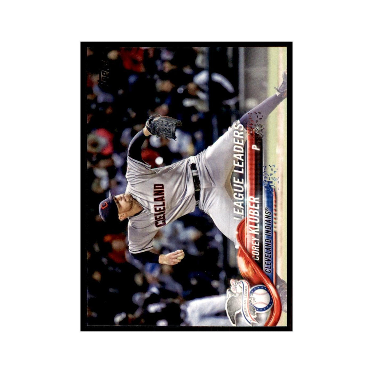 Corey Kluber 2018 Topps #37 Cleveland Indians Baseball Card NM