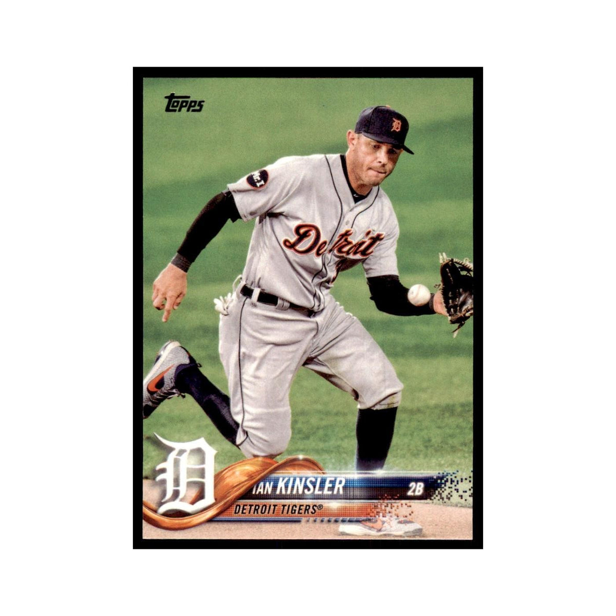 Ian Kinsler 2018 Topps #330 Detroit Tigers Baseball Card NM