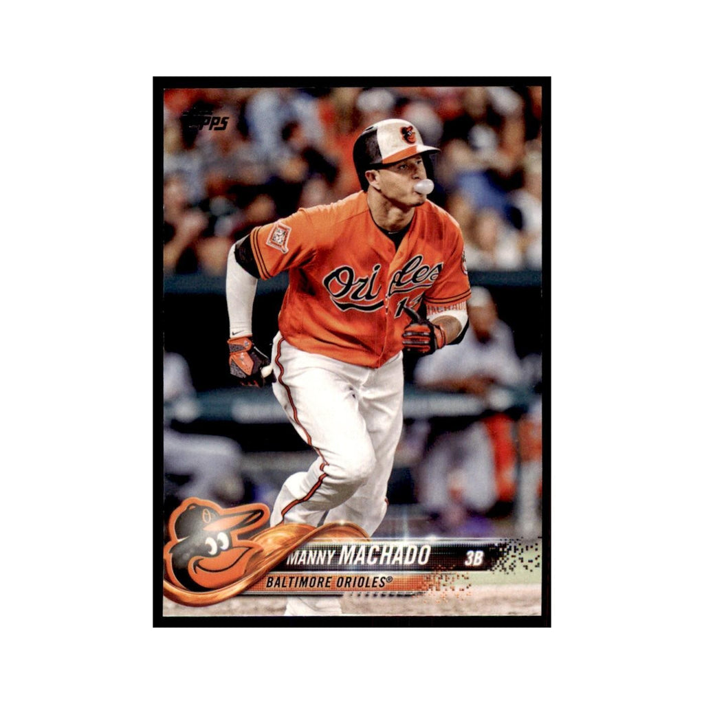 Manny Machado 2018 Topps #25 Baltimore Orioles Baseball Card NM