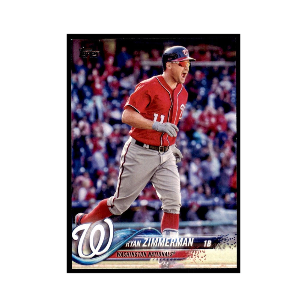 Ryan Zimmerman 2018 Topps #58 Washington Nationals Baseball Card NM